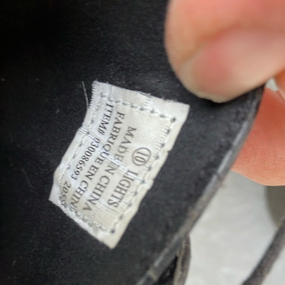 Men’s size 10 Black Oxfords with Square Toe dress shoes - Picture 12 of 12